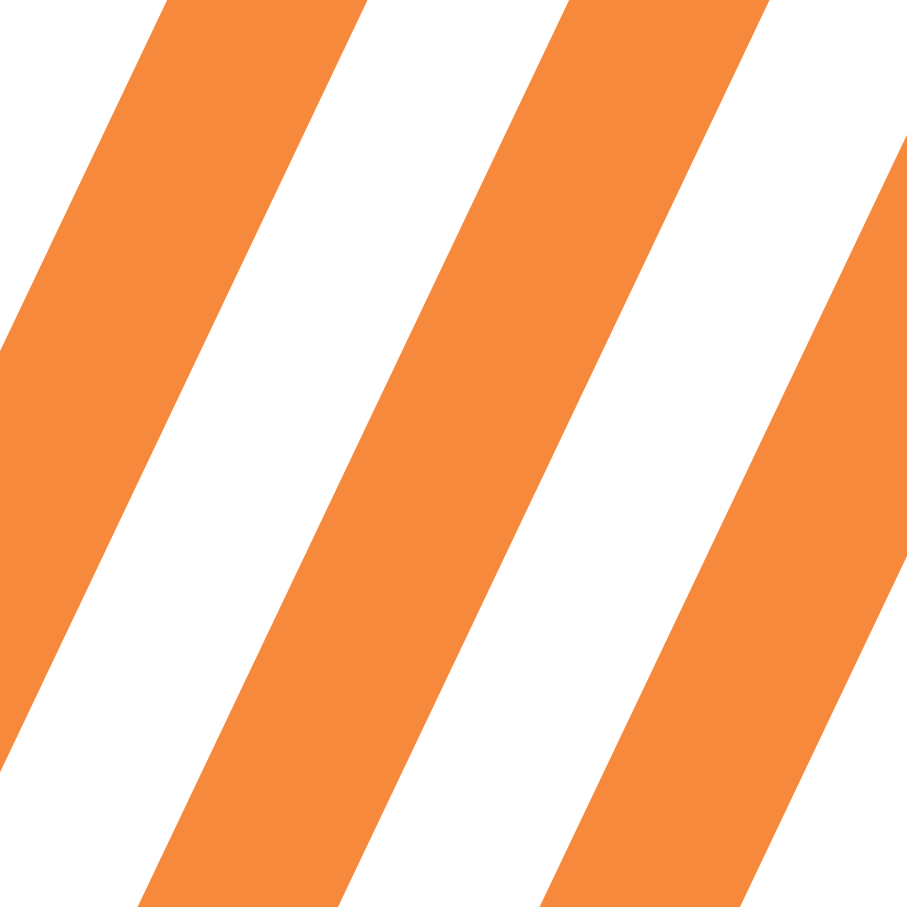 orange gestreift